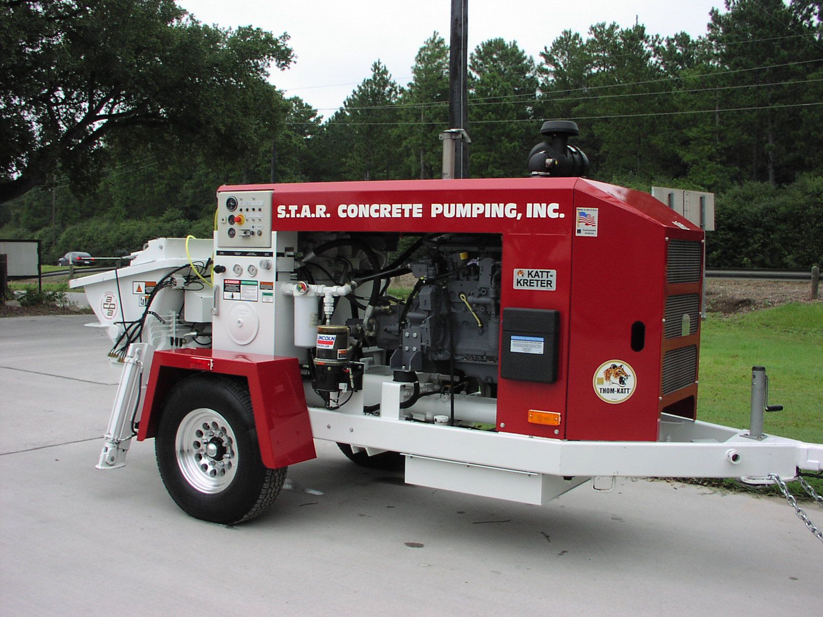 S.T.A.R. Thom-Katt trailer line pump